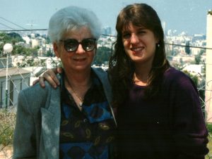 Rina Niskier Sheves on left