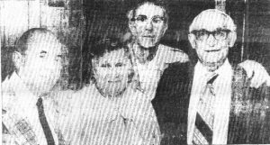 From left: Harry Fish, Helena Sliwka, Shaya Zweigman, Rachmiel (Ralph) Waldman