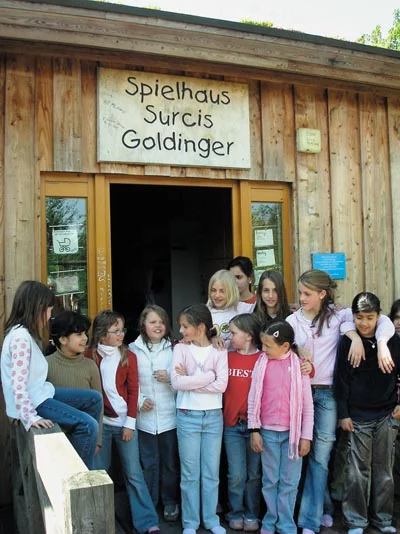 Playhouse in Germany in honor of Sara Goldfinger