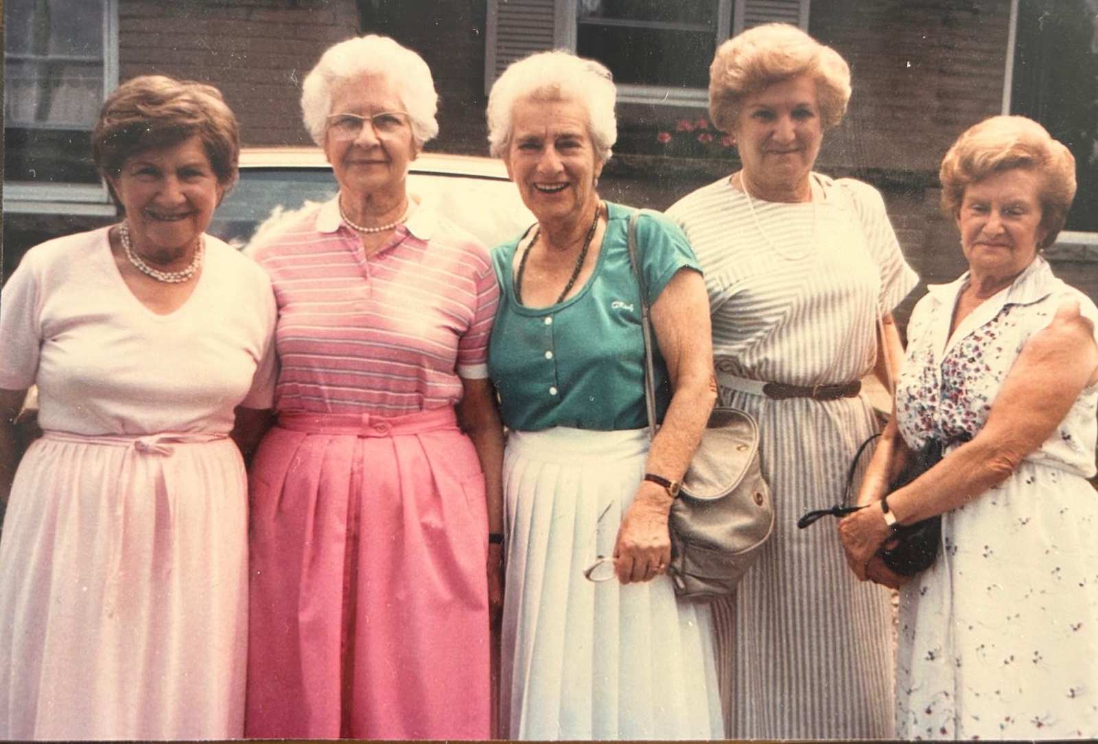 KERBEL sisters left to right-Betty, Anjou, Laika, Edna, Sarah